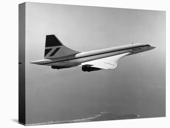 Concorde in Service-null-Stretched Canvas