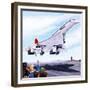 Concorde Landing in New York on 22 November 1977-John Keay-Framed Giclee Print