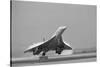 Concorde on First Takeoff from New York-null-Stretched Canvas