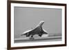 Concorde on First Takeoff from New York-null-Framed Photographic Print