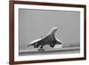 Concorde on First Takeoff from New York-null-Framed Photographic Print