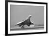 Concorde on First Takeoff from New York-null-Framed Photographic Print