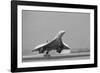 Concorde on First Takeoff from New York-null-Framed Photographic Print