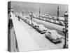 Concorde Square under the Snow in Paris-null-Stretched Canvas