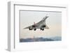 Concorde Supersonic Airliner Landing at Airport-null-Framed Photographic Print