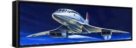 Concorde-Wilf Hardy-Framed Stretched Canvas