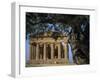 Concordia Temple, Agrigento, Unesco World Heritage Site, Sicily, Italy, Mediterranean, Europe-Oliviero Olivieri-Framed Photographic Print