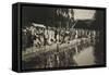 Concours de natation sur le canal, 1939-null-Framed Stretched Canvas