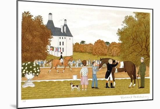 Concours hippique-Vincent Haddelsey-Mounted Collectable Print