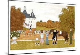 Concours hippique-Vincent Haddelsey-Mounted Collectable Print