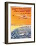 Concourse Of Seaplanes At St. Malo-null-Framed Art Print