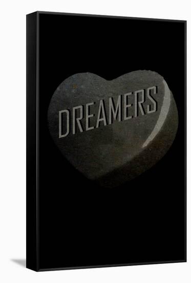 Concrete Dreamers-null-Framed Stretched Canvas