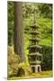 Concrete statue, Portland Japanese Garden, Washington Park in the west hills of Portland, Oregon-Adam Jones-Mounted Photographic Print