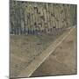 Concrete Wall and Road Surface-Clive Nolan-Mounted Photographic Print