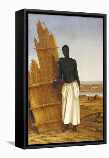 Conde - a Native of Tete-Thomas Baines-Framed Stretched Canvas