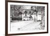 Condemned building Prestbury, 2009-Vincent Alexander Booth-Framed Giclee Print