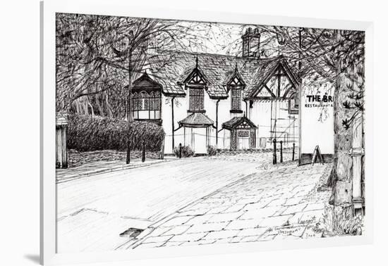 Condemned building Prestbury, 2009-Vincent Alexander Booth-Framed Giclee Print