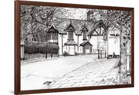 Condemned building Prestbury, 2009-Vincent Alexander Booth-Framed Giclee Print