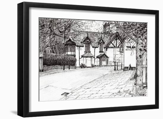 Condemned building Prestbury, 2009-Vincent Alexander Booth-Framed Giclee Print