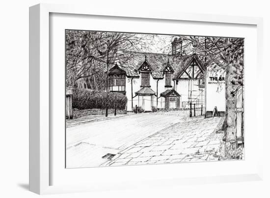 Condemned building Prestbury, 2009-Vincent Alexander Booth-Framed Giclee Print