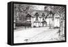 Condemned building Prestbury, 2009-Vincent Alexander Booth-Framed Stretched Canvas