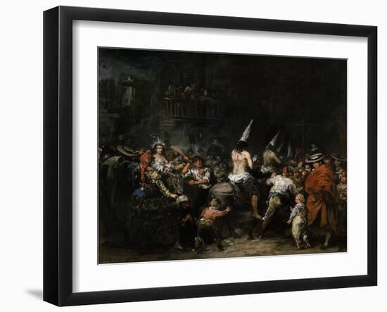 Condemned by the Inquisition-Eugenio Lucas Velazquez-Framed Giclee Print