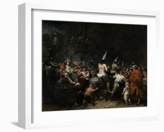 Condemned by the Inquisition-Eugenio Lucas Velazquez-Framed Giclee Print