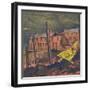 Condemned Houses, Blaencwm, 1943-Isabel Alexander-Framed Giclee Print