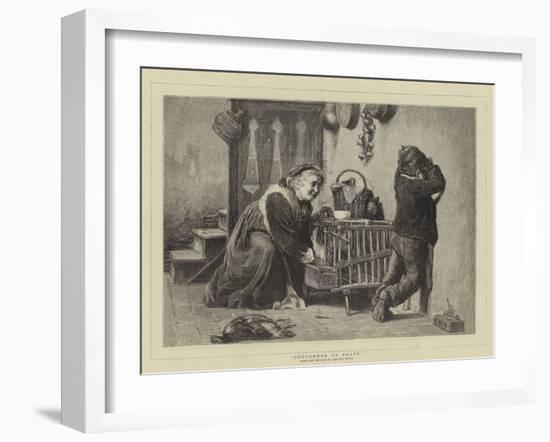 Condemned to Death-Antonio Rotta-Framed Giclee Print