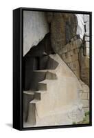 Condor Temple, Machu Picchu, Peru-Matthew Oldfield-Framed Stretched Canvas