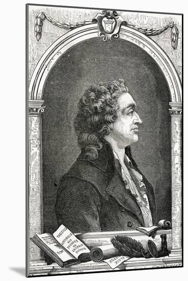 Condorcet (Figuier)-L Dumont-Mounted Art Print