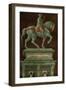 Condottiere John Hawkwood (1320-1394), Equestrian Portrait-Paolo Uccello-Framed Giclee Print