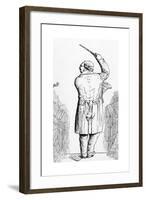 Conductor and Orchestra-null-Framed Giclee Print