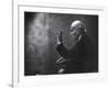 Conductor Arturo Toscanini Waving His Arms During the First Half Program of the Toscanini Tour-Joe Scherschel-Framed Premium Photographic Print