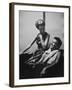 Conductor Leonard Bernstein Sitting with His Wife-Gordon Parks-Framed Premium Photographic Print