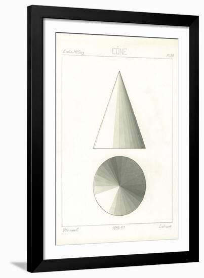 Cone Projection-Stephanie Monahan-Framed Giclee Print