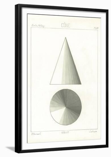 Cone Projection-Stephanie Monahan-Framed Giclee Print