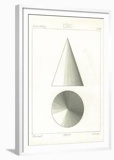 Cone Projection-Stephanie Monahan-Framed Giclee Print