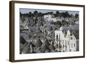 Cone-Roofed Trulli Houses on the Rione Monte District, Alberobello, Apulia, Italy-Stuart Forster-Framed Photographic Print