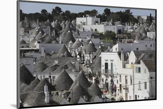 Cone-Roofed Trulli Houses on the Rione Monte District, Alberobello, Apulia, Italy-Stuart Forster-Mounted Photographic Print