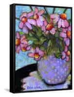 Coneflower Bouquet-Blenda Tyvoll-Framed Stretched Canvas