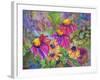 Coneflowers and Company-Blenda Tyvoll-Framed Art Print