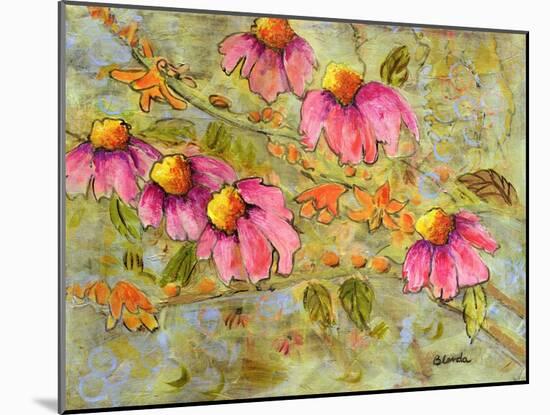 Coneflowers for Marian-Blenda Tyvoll-Mounted Art Print