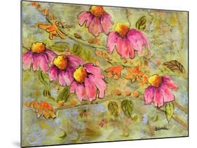 Coneflowers for Marian-Blenda Tyvoll-Mounted Art Print