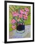 Coneflowers on Green-Blenda Tyvoll-Framed Art Print