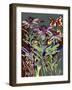 Coneflowers-Diana Ong-Framed Giclee Print