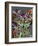 Coneflowers-Diana Ong-Framed Giclee Print