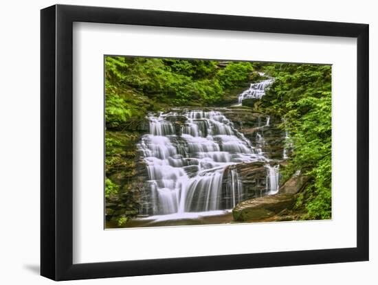 Conestoga Falls-Robert Lott-Framed Art Print