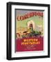 Conestoga Vegetable Label - Watsonville, CA-Lantern Press-Framed Art Print