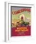 Conestoga Vegetable Label - Watsonville, CA-Lantern Press-Framed Art Print